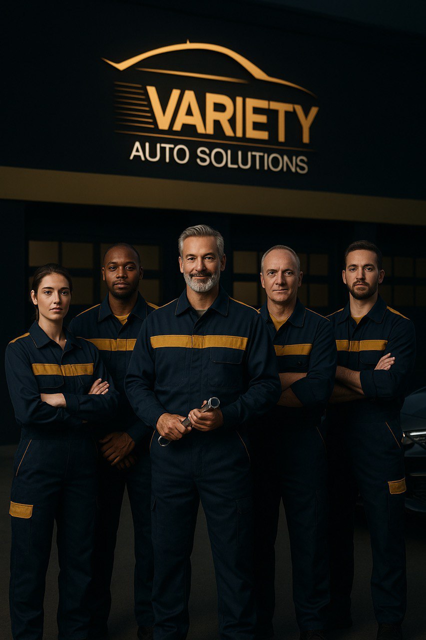 Winter Tire Promotion tire change service bay at Variety Auto Solutions