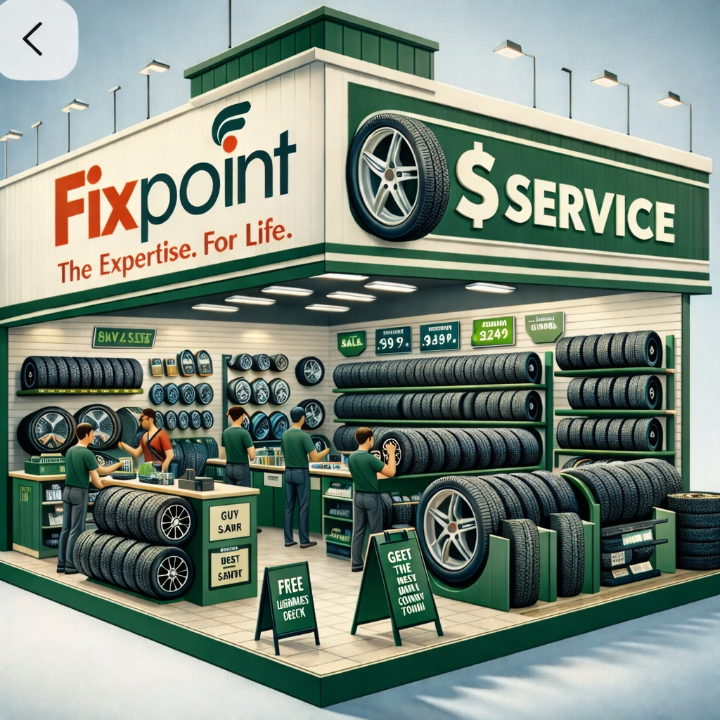 tire and wheel service at Fixpoint